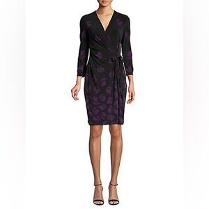 NWT - Anne Klein faux wrap dress dress in size medium